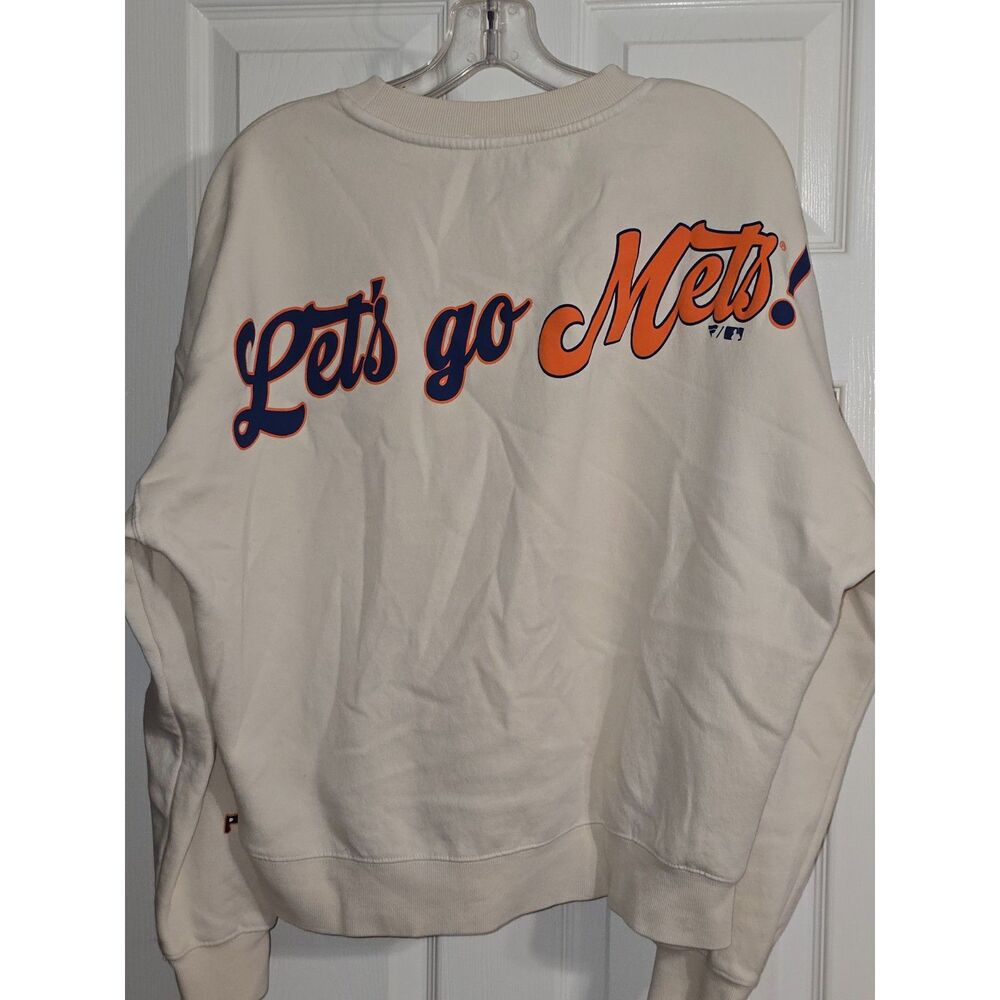Lets Go Mets Sweatshirt - Mens - Size Medium - Fanatics - Picture 3 of 8